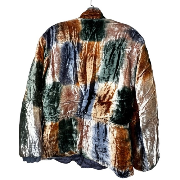 Vintage Styleworks Quilted Velour Jacket - Picture 5 of 6